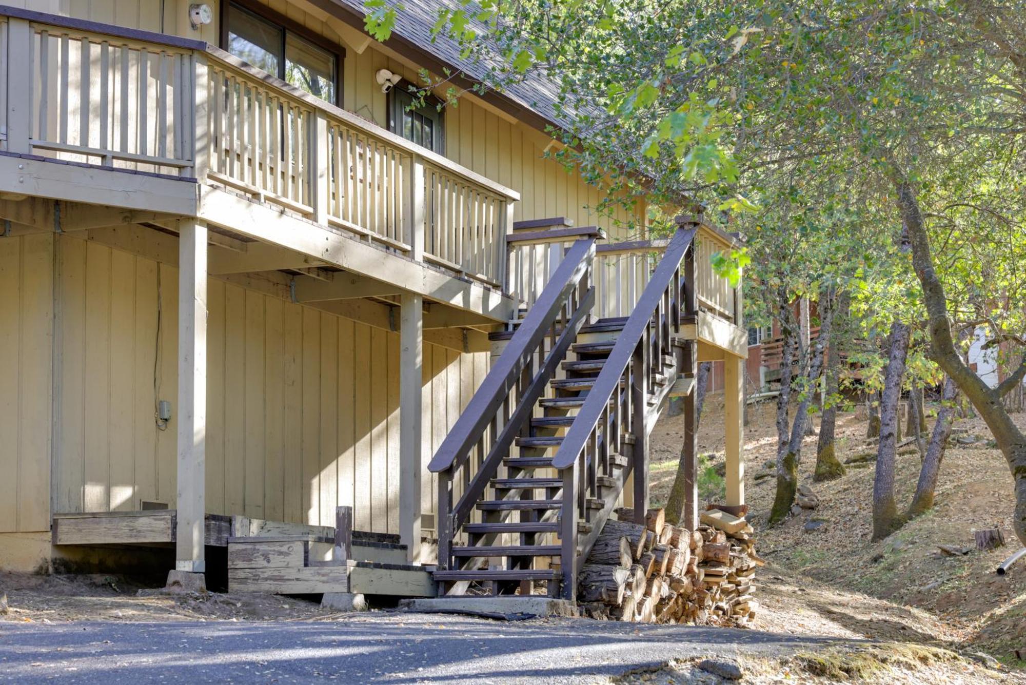 Spacious Groveland Cabin With Wraparound Deck! Esterno foto